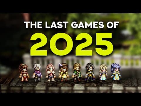 2025 Going Out With A Bang! December's Games And Dlcs!