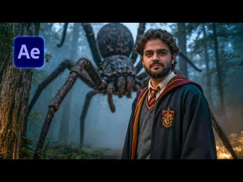 How To Turn Yourself Into Harry Potter - Full Ai & Vfx Workflow