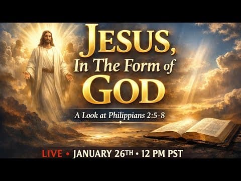 Jesus, In The Form Of God: A Look At Philippians 2:5-8