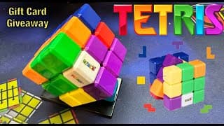 Rubik's Tetris Cube Unboxing And Solve + Giveaway
