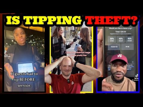 30%, 40%, 50% Tips?! Tipping Culture Is Completely Out Of Control