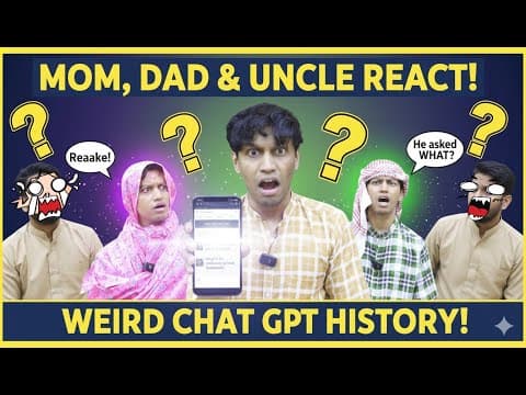 Parents Check Sons Chat Gpt History !!!
