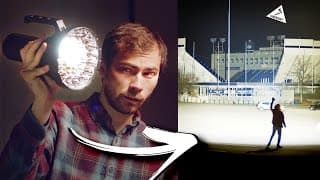 Testing The World's Brightest Flashlight! (imalent Ms32)