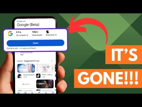 Google Changed How Updates Are Uninstalled From System Apps On Android