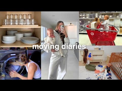 Moving Diaries 🏡 Lots Of Unpacking & Organizing, Big Target Haul, Making The House A Home!