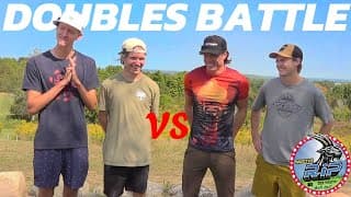 Doubles Battle Vs Buhr And Harris!! | At The Rip (dgpt Q-series)