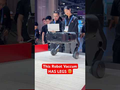 OMG. This Robot Vacuum HAS LEGS 😳 (Roborock)