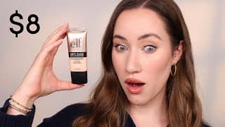 I Finally Tried The New E.l.f. Foundation And Wow!!!