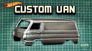 I Made A Wicked Van - Hot Wheels Custom - Sick Flames