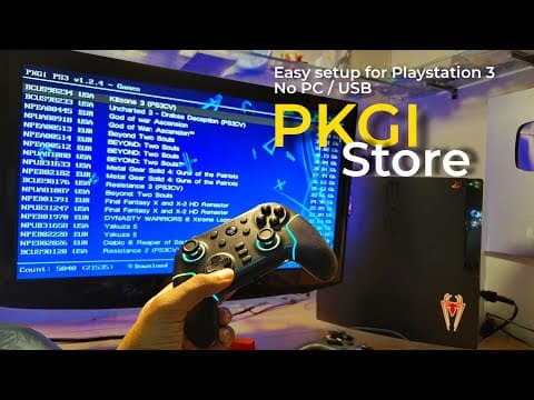 How To Install Pkgi Store On Your Hen/cfw Playstation 3 For Free Pkg Games And Apps (no Pc / Usb)