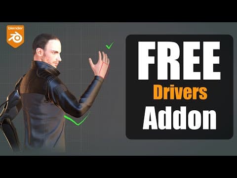"easy Driver" Blender Add-on... Is Actually Easy (and Free)