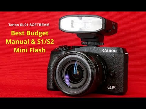 Tarion Sl01 Mini Flash Review - Best Budget Flash - By Far!