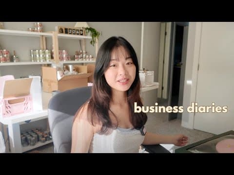 Small Business Vlog 📦 Birthday Haul, Making Stock & Packing Orders