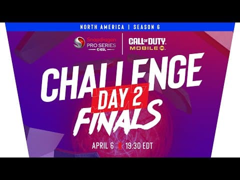 Call Of Duty: Mobile | Challenge Finals | North America - Day 2 - English