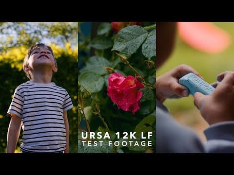 Blackmagic Ursa Cine 12k Lf | Test Footage | 12k 24fps & 8k 144fps Open Gate 3:2 (8k Upload)