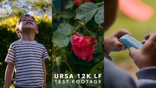 Blackmagic Ursa Cine 12k Lf | Test Footage | 12k 24fps & 8k 144fps Open Gate 3:2 (8k Upload)