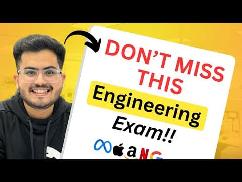 I Found India's First Coding-based Engineering Entrance Exam!🔥