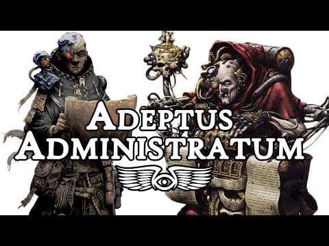 The History Of The Adeptus Administratum (warhammer 40,000 Lore)