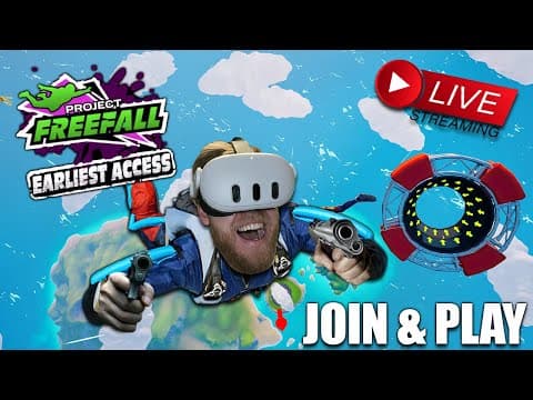 New Project Freefall (quest Vr & Flat) Live - Join In, Let's Play @schellgames