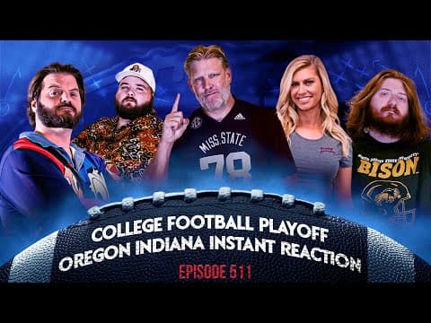 College Football Playoff Oregon Indiana Instant Reaction