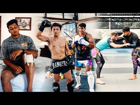 I Got Staph! Last Training Day At @bangtaomuaythaimma