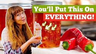 🌶️ 15-minute Red Pepper Jelly Recipe | Easy Sweet & Spicy Appetizer