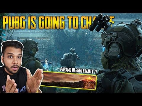 Bgmi/pubgm Is Going To Change | Why I Left Bgmi ?? - New Extraction Pubg Game - Paramo Coming Soon🥵😍