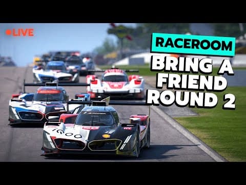 Our Raceroom Bring A Friend Gets Competitive :o - Round 2 Road America
