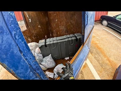 Dumpster Diving "turn Up The Ac Slater!!!"