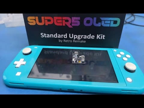 Switch Lite - Super5 Oled Screen Mod Installation