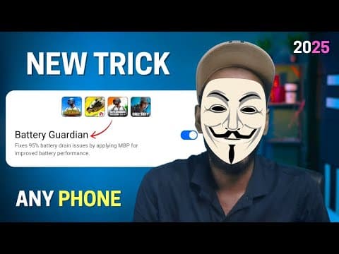 New Solutions To Fix Battery Drain Problem While Gaming | Technomind Ujjwal