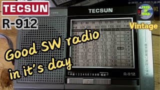 Tecsun R-912. Great Radio Of Its Day.  Was One Of The Best !