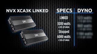 Amp Dyno: Nvx Xca3k Linked And Strapped