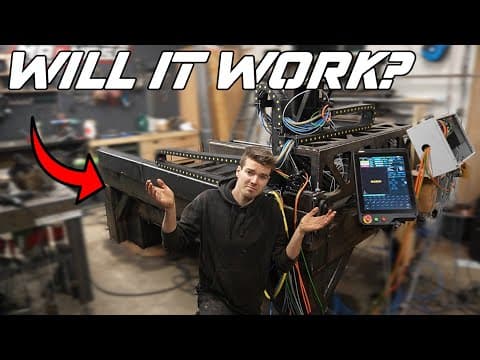 Giant Cnc Build Part 4 - Masso Controller & Wiring