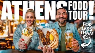 15 Must-try Items Under €5: greek Food Tour In Athens, Greece! 🇬🇷