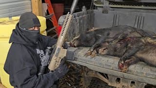 Providing For My Family Before The Snow Storm Hits(we Eat What We Harvest)@armasight_usa