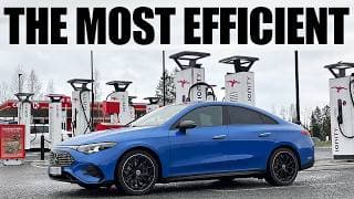 Mercedes Cla 350 4matic | Range Test 120kph (75mph) | How Far Will It Go?