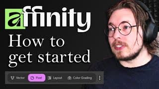 How To Use Affinity 3 - Setup, Workspaces & First Project Explained