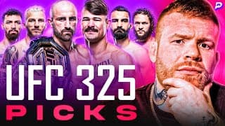 Who Wins Volk Vs Lopes 2?! Hooker Vs Ben-noit?! Ufc 325 Final Predictions