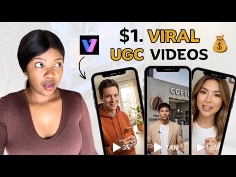 Create Selling Ugc Videos With Vmake Ai | $1 Viral Ugc Videos 💵💵