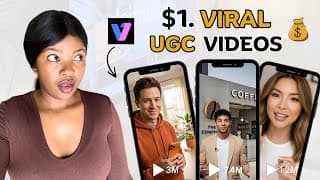 Create Selling Ugc Videos With Vmake Ai | $1 Viral Ugc Videos 💵💵
