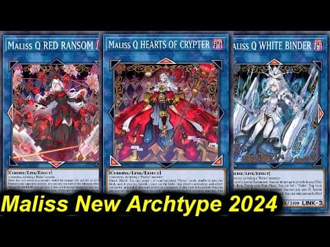 【edopro】maliss New Archtype Deck 2024