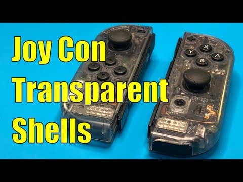 Joy Con Shell Replacement- Complete Detailed Teardown And Assembly
