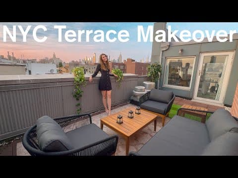 Transforming My Crappy Nyc Terrace Into A Cozy Oasis