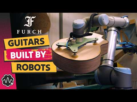 Inside Europe's Most Automated Acoustic Guitar Factory