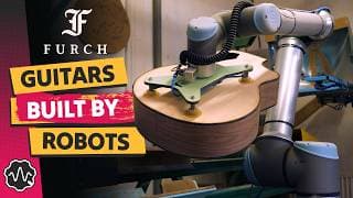 Inside Europe's Most Automated Acoustic Guitar Factory