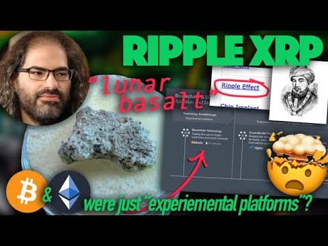 David Hints “ripple Effect” Will Bring Xrp To The Moon + Everis/ntt Says Btc & Eth Were Experiments