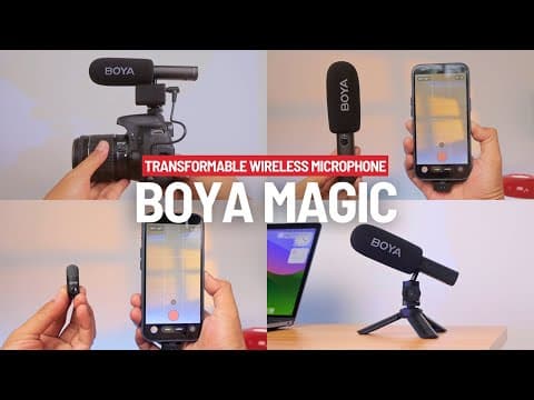 Apa Ini Mic Wireless Terbaik 2025? Paling Inovatif Audio Bersih Dan Renyah - Review Boya Magic