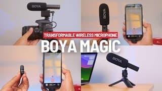 Apa Ini Mic Wireless Terbaik 2025? Paling Inovatif Audio Bersih Dan Renyah - Review Boya Magic