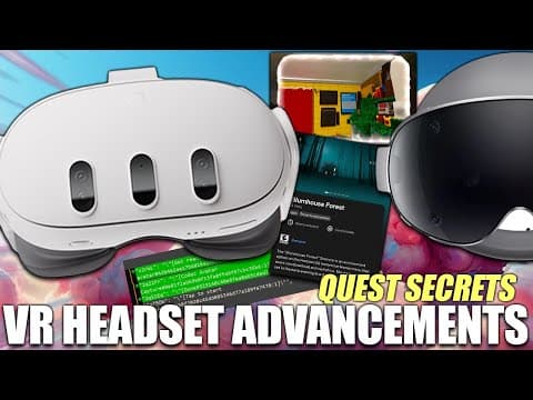 More Quest Secrets Found, Vr Ai Portals, Android Vision Pro, Great New Games Coming (& More)
